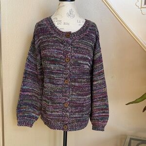 NWT Grace & Lace Button Up Knit Cardigan